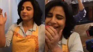 Actress Vidya Balan Funny Dance at Shakunthala Devi Shooting Spot | leaf media