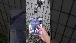 samsung galaxy fold 6 water 💧 test  #shorts #samsungfold