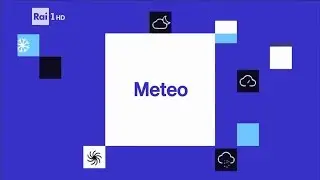 Rai 1 HD - Sigla Meteo 1 2016/2018
