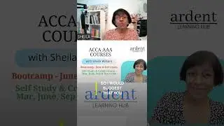 ACCA AAA Pro Tip : Getting FULL marks for Question 1