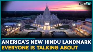 How Indians Built a Giant Hindu Temple in the U.S. | Indians In U.S.