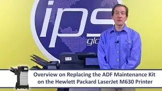 HP M630 - Replacing the ADF Maintenance Kit