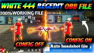 White444 Config Auto Headshot + Aim Lock 🎯 ‼️aimbot 100% ☠️ || HEADSHOT CONFIG FREE FIRE