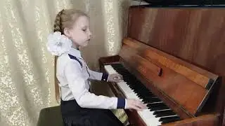 Щёлокова Анна, 11 лет, Ф. Кулау, Сонатина соч. 59, №1 ( 1 часть)
