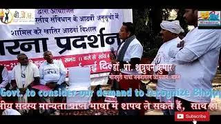 भोजपुरी भाषा आंदोलन/Dr. Pro. SHATRUGHAN KUMAR/ भोजपुरी भाषा जन जागरण अभियान/jan jagaran abhiyan