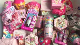 Pink Blind Bags: Mini Barbie Land, Tokidoki, Bubiloons, Kuromi & My Melody, Num Noms ✨ Ep# 2