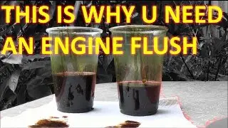 How to FLUSH engine OIL (with LIQUI MOLY ENGINE FLUSH)