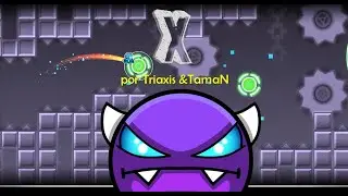 X GAMEPLAY (Easy DEMON) ~ GEOMETRY DASH GAMEPLAY