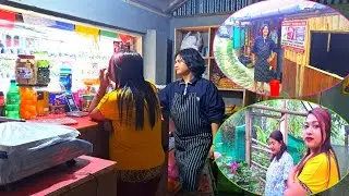 फूलबारी देखी नयाँ दोकान सम्म जाँदा मज्जा आयो It was fun going from the flower garden to the new shop