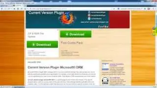 Current Version Plugin Microsoft® DRM