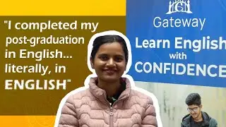 "I did my Masters in English" || English Confidence Testimonial - Hindi Medium Education