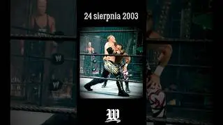 24 sierpnia 2003 - Waga ciężka! Kartka z Kalendarza #wwepopolsku #wwe #wrestlingpl
