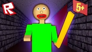 ПОБЕГ ОТ БАЛДИ! ЗЛОЙ УЧИТЕЛЬ | ROBLOX