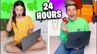 24 HOUR ONLINE SHOPPING CHALLENGE *NO BUDGET*