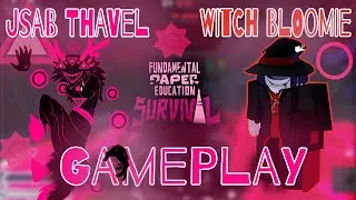 JSAB Thavel & Witch Bloomie Skins Gameplay!🔥| FPE:S Remastered #fpes
