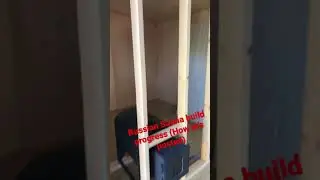 DIY Russian Sauna build progress