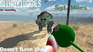 The Meanest Of The Squad! | Slendytubbies: Re-Awakening: Desert Base (Day) Survival