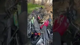 Кладбище мопедов в Бишкеке!