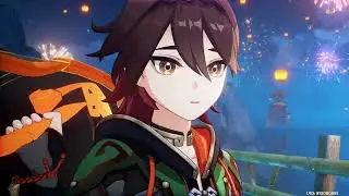 LANTERN RITE 2024 CUTSCENE - GENSHIN IMPACT - AVWNG 2100