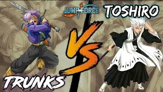 TRUNKS vs TOSHIRO !!! jump force gameplay
