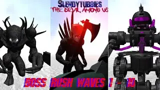 NEW BOSSES MAKE AN APPEARANCE! | Slendytubbies: The Devil Among Us Boss Rush Waves 1 - 10