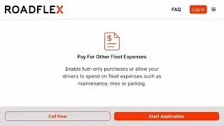 RoadFlex Business Gas Card No PG