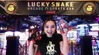 Let's explore the Lucky Snake Arcade at Showboat Atlantic City, New Jersey!