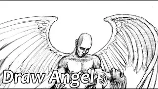 How to draw a Angel