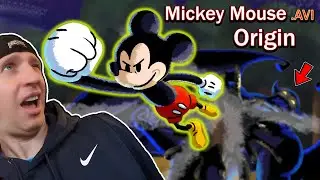 Shocking ORIGIN of MICKEY MOUSE.AVI... (Cartoon Animation) @GameToonsOfficial PTG Reaction!!