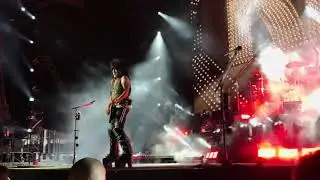 Kiss ends their performance at The Tribeca Film Festival in BombBastic fashion!