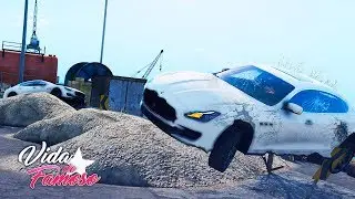 GTA V : VIDA DE FAMOSO - SOFRI UM ACIDENTE DE CARRO!! - #52