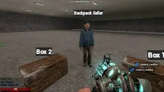 Garry's Mod - Inventory System [NPC and Loot Box]