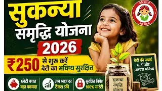 Sukanya Samriddhi Yojana | सुकन्या समृद्धि योजना | ₹250 से शुरू करें बेटी का भविष्य सुरक्षित 