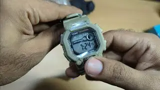 CASIO W737HX - 5AVDF YOUTH Digital Watch | Brown Grey Colour | ₹ 3,795 | 10 Year Battery