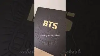 Unboxing BTS's 2 Cool 4 Skool album! #bts  #bangtan  #btsarmy  #unboxing  #kpop