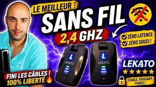 Le MEILLEUR système SANS FIL pour GUITARE ? LEKATO 2,4 GHz
