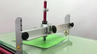ZAA 2600 video Sample Automatic Scratch Resistance Test