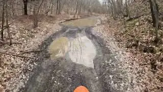 2024 KTM 350 on wet & muddy camp ride!