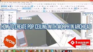 ARCHICAD custom pop cornice design