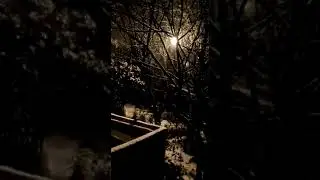 Tam bitti derken... Sahurda kar bereketi