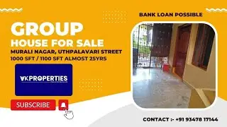 || Batch ID: 147 || Group House 3bhk Is For Sale in Murali Nagar Vijayawada || VK PROPERTIES ||