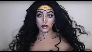 FANTASIA DE ÚLTIMA HORA#2: Maquiagem Mulher Maravilha comic inspired - Camila Carregal