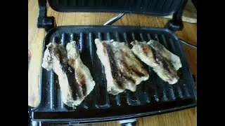 Электрогриль  Kitfort  Жарим купаты, свиные ребрышки и прочие вкусности