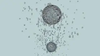 Blender 3D - Test of explode modifier