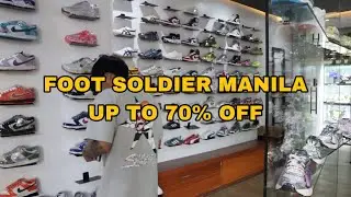 FOOT SOLDIER MANILA 3RD ANNIVERSARY SALE MERCH AND SNEAKERS FOR AS LOW AS 3000+