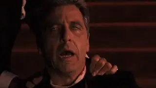 Michael Corleone sings Gangsta's Paradise and dies