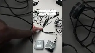 🎤Connecting 4 lav mics to the rode wireless go ii system to record 4 signals 