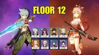 C6 Physical Razor Double Geo & C0 Yoimiya Vape | Genshin Impact 4.3 Spiral Abyss Floor 12