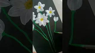 Super Art 😱 One stroke painting 😍🌼 #shorts #bmartcreations #youtubeshorts #painting #art #creative