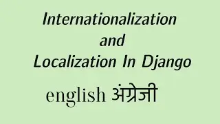 Localization and internationalization in Django | Nepali